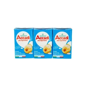 Accadi Lactose-Free Uht Long-Life Cream 100Mlx3 x 8