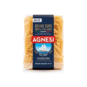 Agnesi Penne Rigate Pasta 19 500g x 24