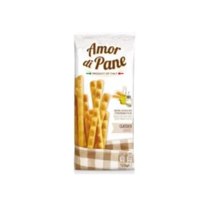 Amor Di Pane Extra Virgin Olive Oil Breadsticks 125g x 18