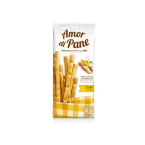 Amor Di Pane Sesame Breadsticks 125g x 18