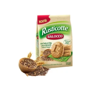 Balocco Rusticotte Wholegrain Biscuits 350g x 12