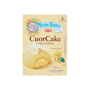Mulino Bianco Cuorcake Cream-Lemon Cake 210g x 8