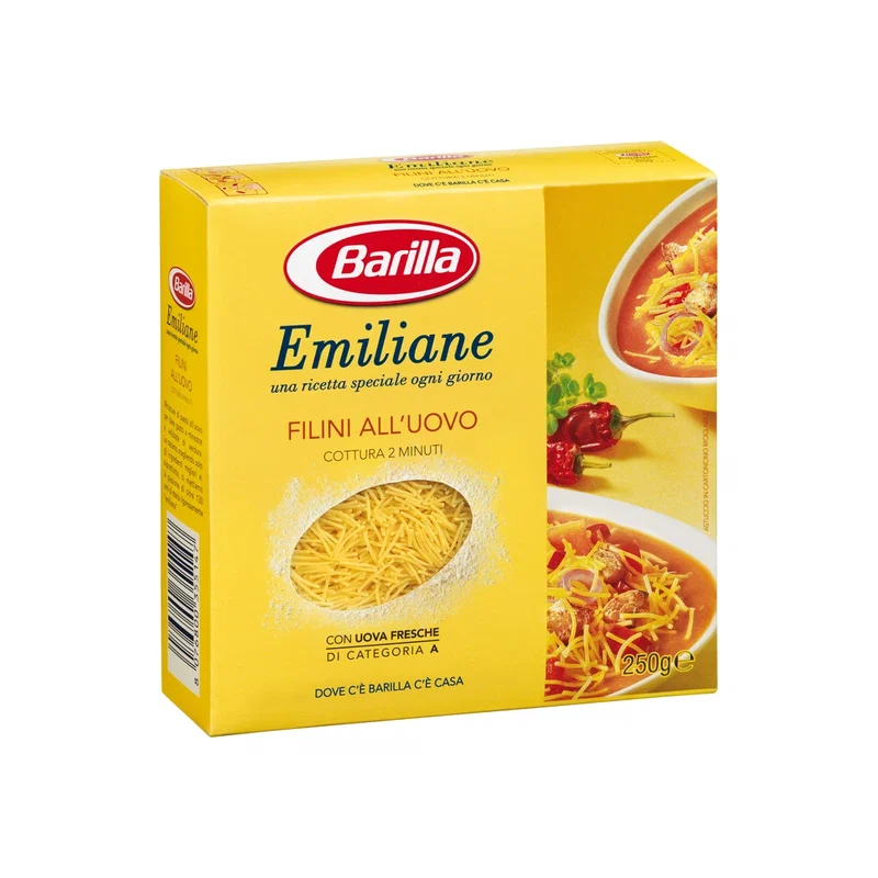Barilla Filini Egg Pasta 014/ 275g x 12 1 Barilla Filini Egg Pasta 014/ 275g x 12