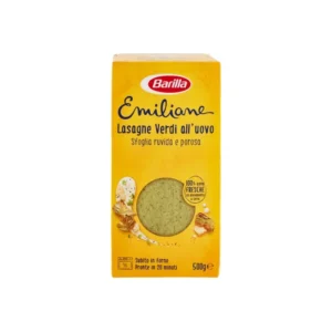 Barilla Green Lasagne Egg Pasta 200 500g x 15