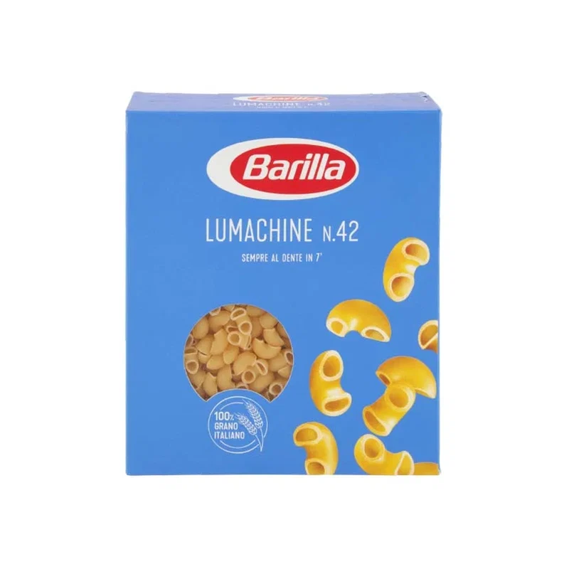 Barilla Lumachine Pasta F 42 500g x 32 1 Barilla Lumachine Pasta F 42 500g x 32