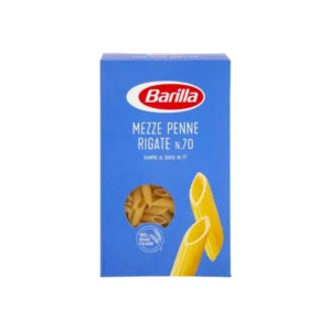 Barilla Mezze Penne Rigate Pasta F 70 500g x 28