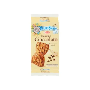 Mulino Bianco Nastrine Pear-Chocolate Snacks 6X 240g x 12