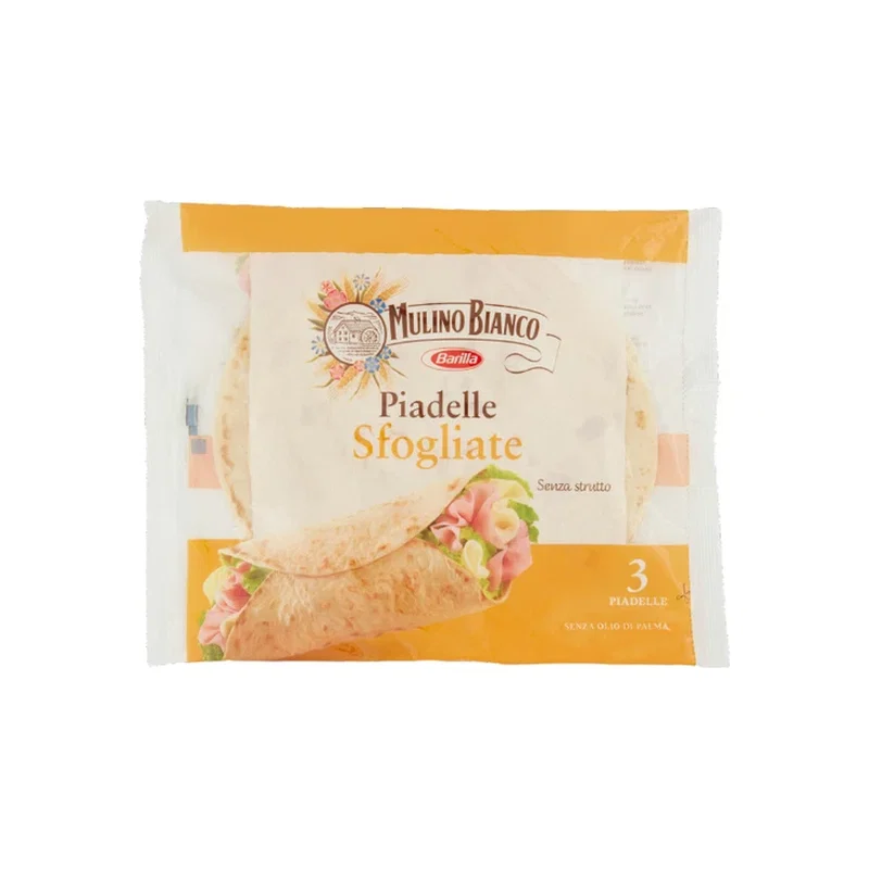 Mulino Bianco Piadella Sfogliata Flatbread 330g x 12 1 barilla piadella sfogliata flatbread 330g x 12 171956 PickingCherry.com