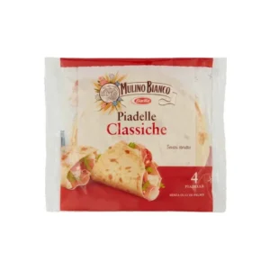 Mulino Bianco Piadelle Flatbreads 4Pcs 300g x 12