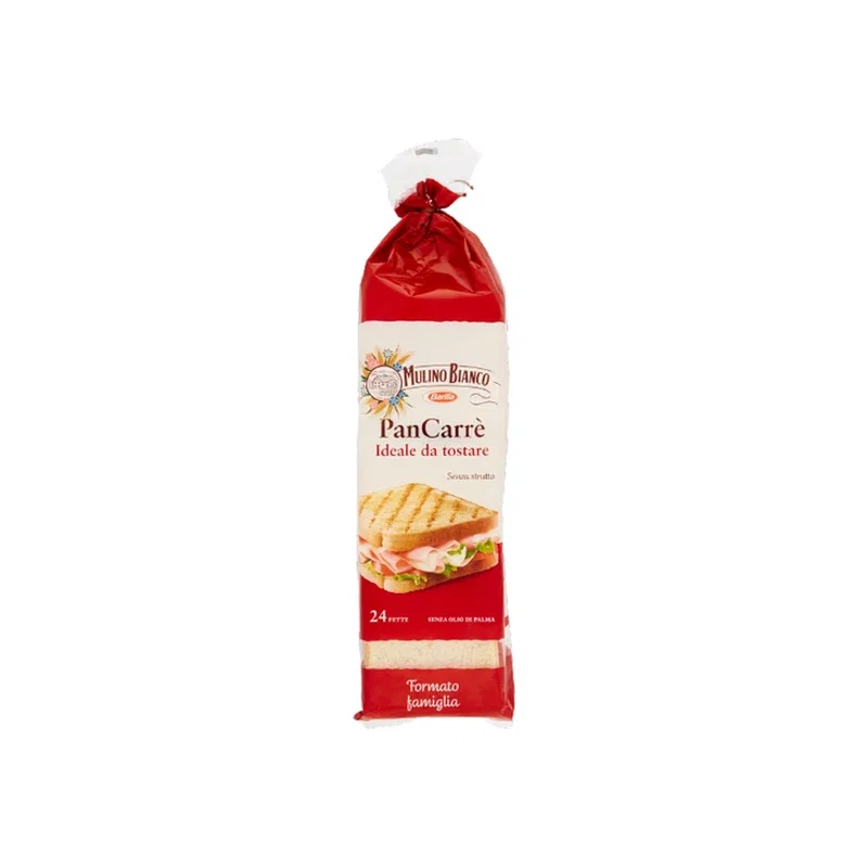 Mulino Bianco Pullman Loaf 24 Slices 430g x 15 1 Mulino Bianco Pullman Loaf 24 Slices 430g x 15