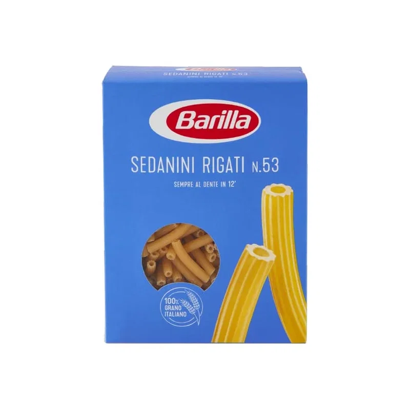 Barilla Sedanini Rigati Pasta F 53 500g x 28 1 Barilla Sedanini Rigati Pasta F 53 500g x 28