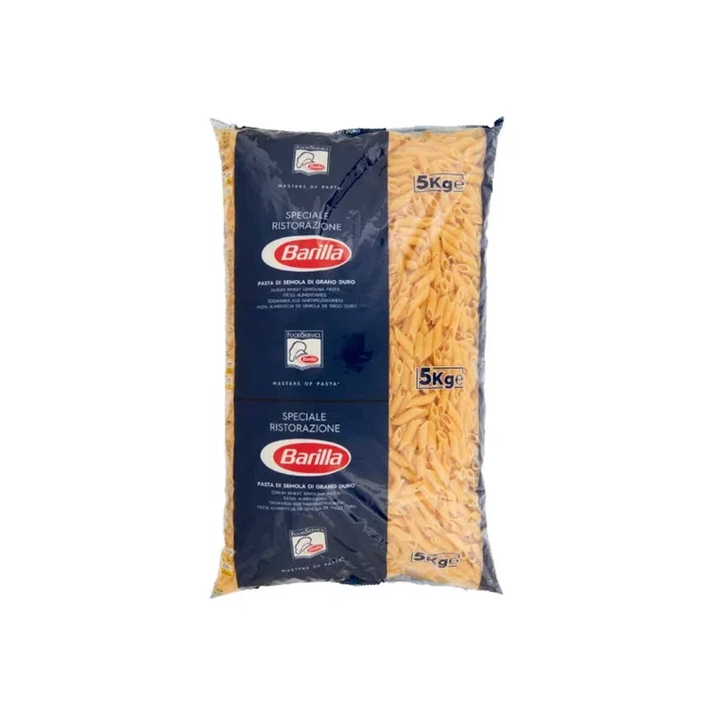 Barilla Wholesale Mezze Penne Rigate Pasta F 70 5kg x 3 1 Barilla Wholesale Mezze Penne Rigate Pasta F 70 5kg x 3
