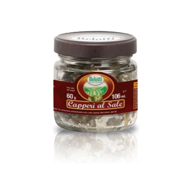 Belotti Capers In Salt Jar 60g x 12 1 Belotti Capers In Salt Jar 60g x 12