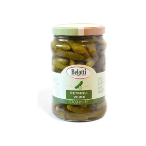 Belotti Green Gherkins 12/16 1.6kg x 6