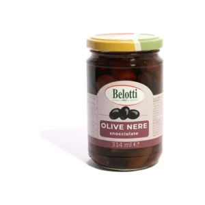 Belotti Pitted Black Olives Jar 1.6kg x 6