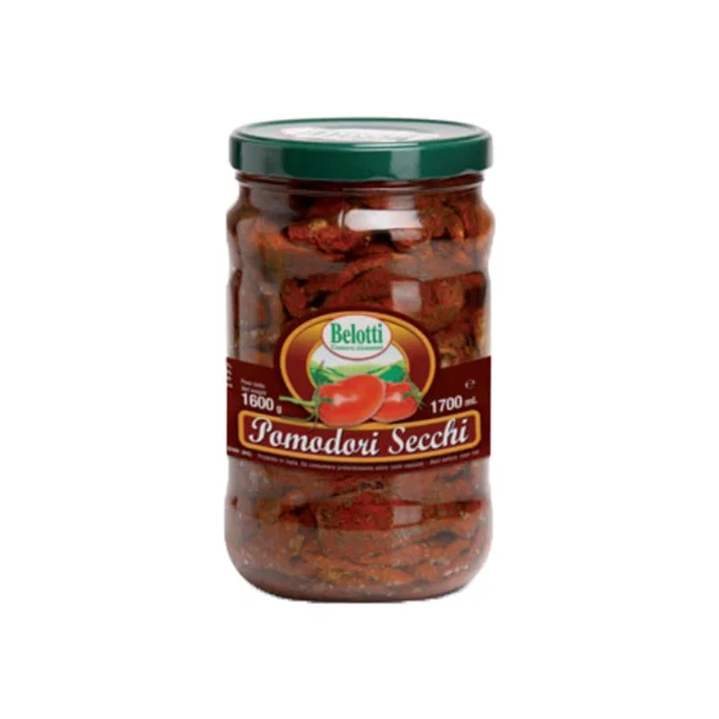 Belotti Sundried Tomatoes Jar 1.55kg x 6 1 Belotti Sundried Tomatoes Jar 1.55kg x 6