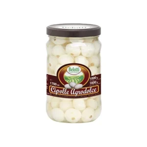 Belotti Sweet&Sour Pickled Onions Jar 1.6kg x 6