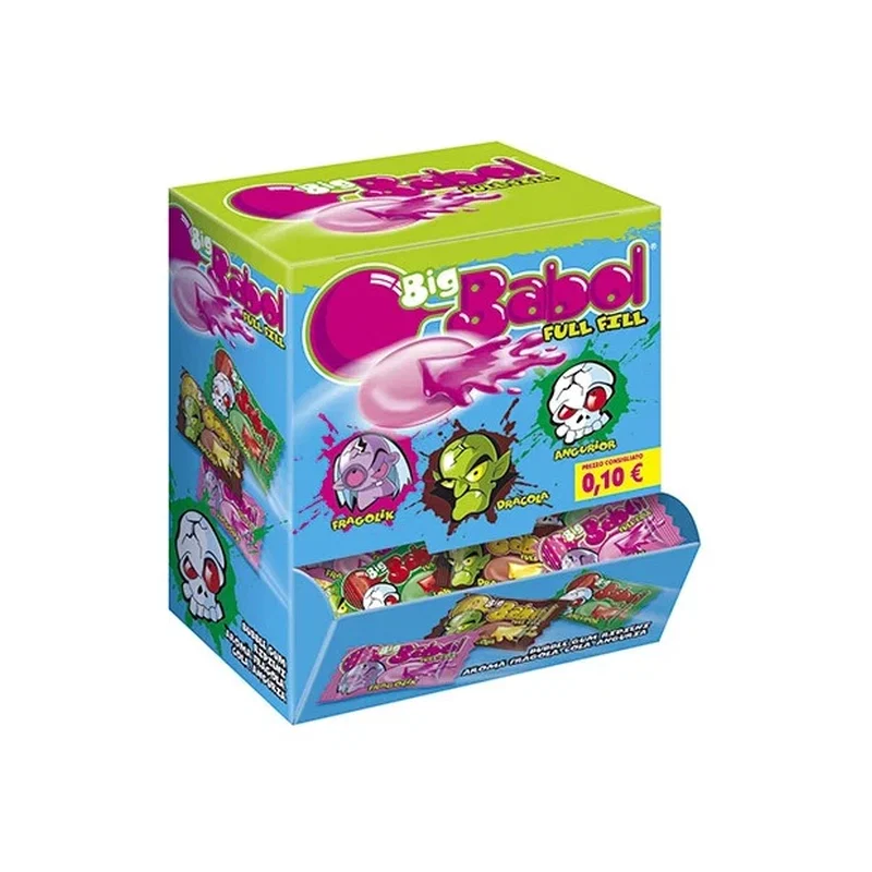 Big Babol Full Fill Chewing Gum Single-Portion 200Pcs x 1 1 Big Babol Full Fill Chewing Gum Single-Portion 200Pcs x 1