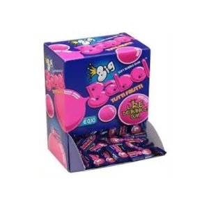 Big Babol Tuttifrutti Single-Portion Chewing Gum 200Pcs x 1