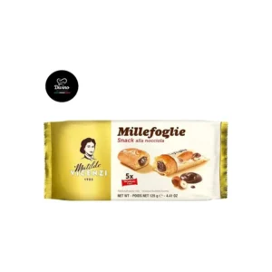 Bisc.Vicenzi Millef/Snack Nocciol 125g x 16