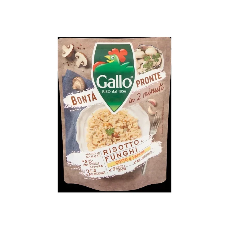 bonta pronte gallo risot funghi 250g x 6 118645 PickingCherry.com