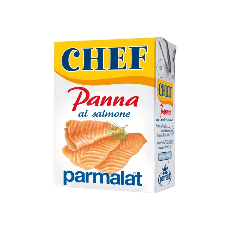 Chef Cooking Cream With Salmon 125Mlx2 x 18 1 Chef Cooking Cream With Salmon 125Mlx2 x 18