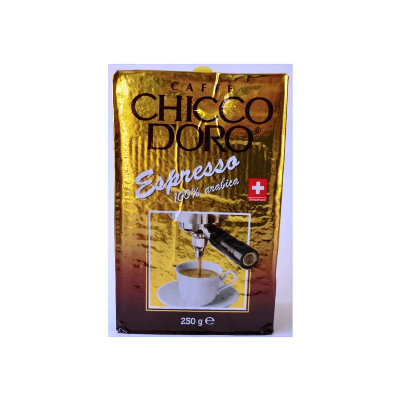 Chicco D'Oro Espresso Coffee 250g x 20 1 Chicco D'Oro Espresso Coffee 250g x 20