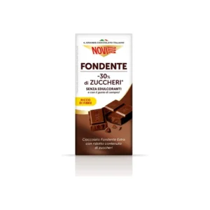 Cioc.Novi Fondente -30% Zucchero 100g x 24