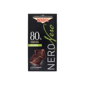 Cioc.Novi Nero Nero 80% Cacao 75g x 20