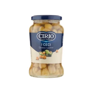 Cirio Boiled Chickpeas Jar 370g x 12