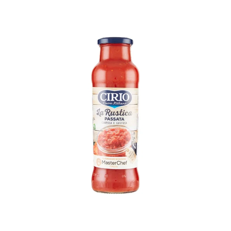 Cirio Rustic Tomato Passata 680g x 12 1 Cirio Rustic Tomato Passata 680g x 12