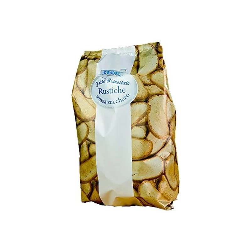 Fette Biscottate Cradel Rustiche 350g x 10 1 Fette Biscottate Cradel Rustiche 350g x 10