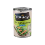 D’Aucy Medium/Fine Peas Tin 2.495kg x 3