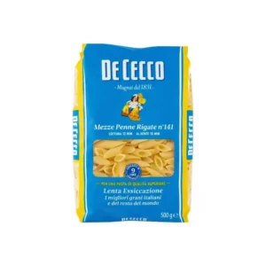 De Cecco Mezze Penne Pasta 141 500g x 24
