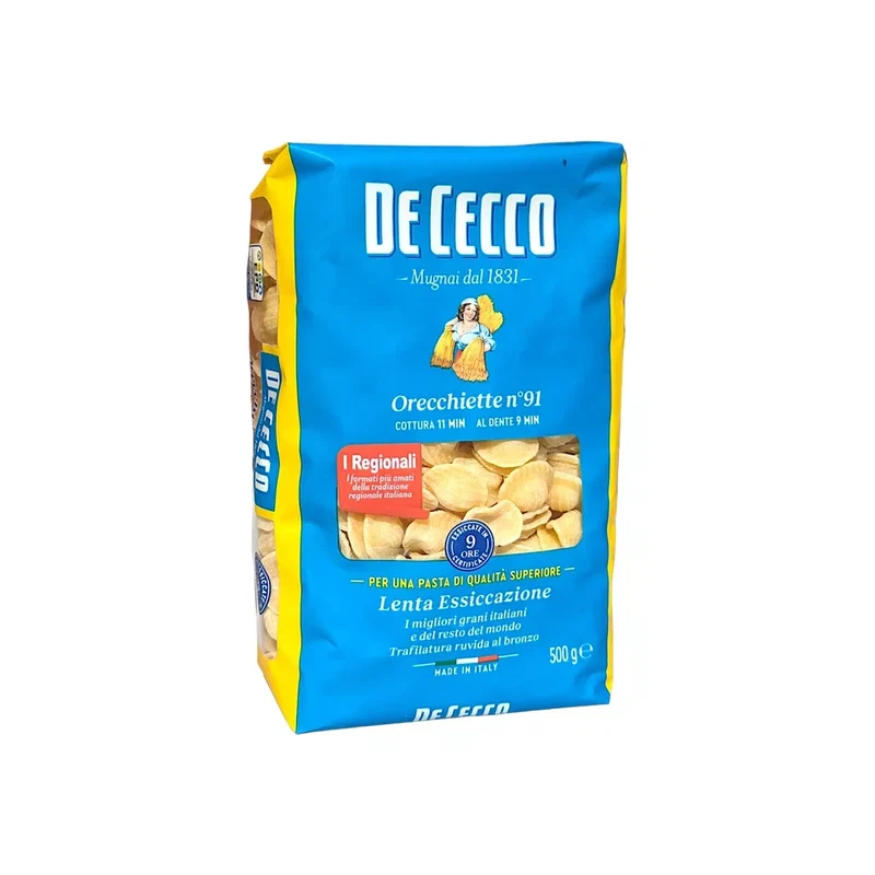 De Cecco Orecchiette Pasta 91 500g x 24 1 De Cecco Orecchiette Pasta 91 500g x 24