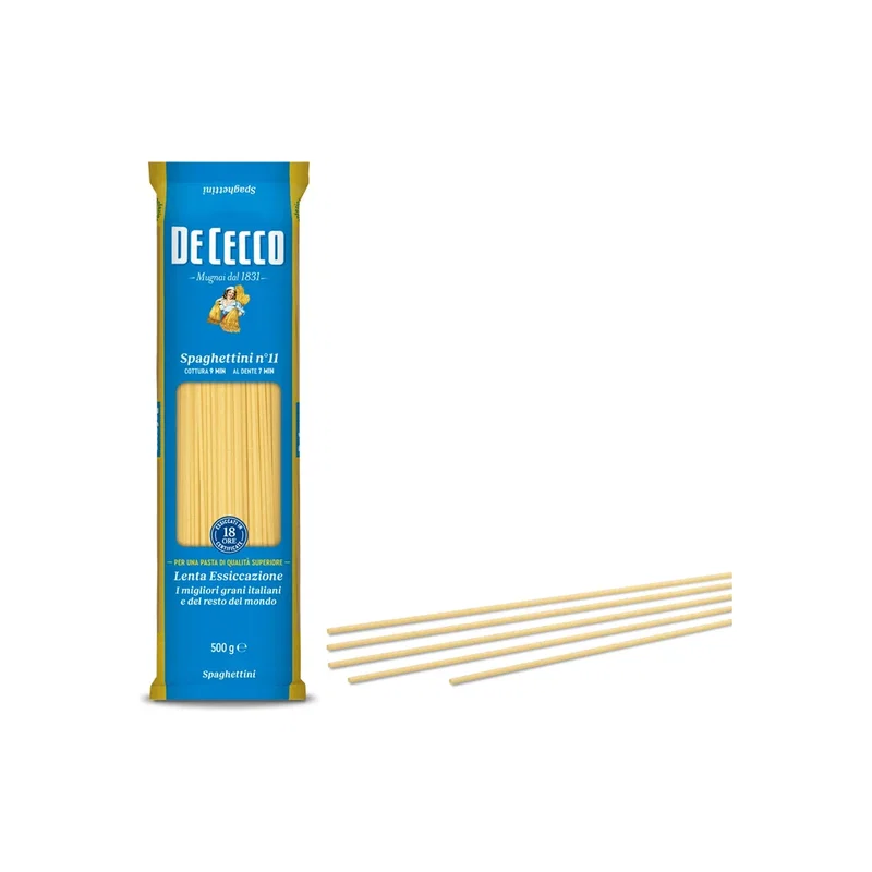 De Cecco Spaghettini Pasta 11 500g x 24 6 de cecco spaghettini pasta 11 500g x 24 160011 PickingCherry.com