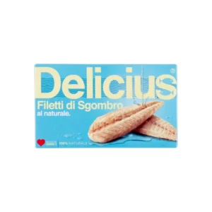 Delicius Mackerel Fillets In Brine 125g x 10