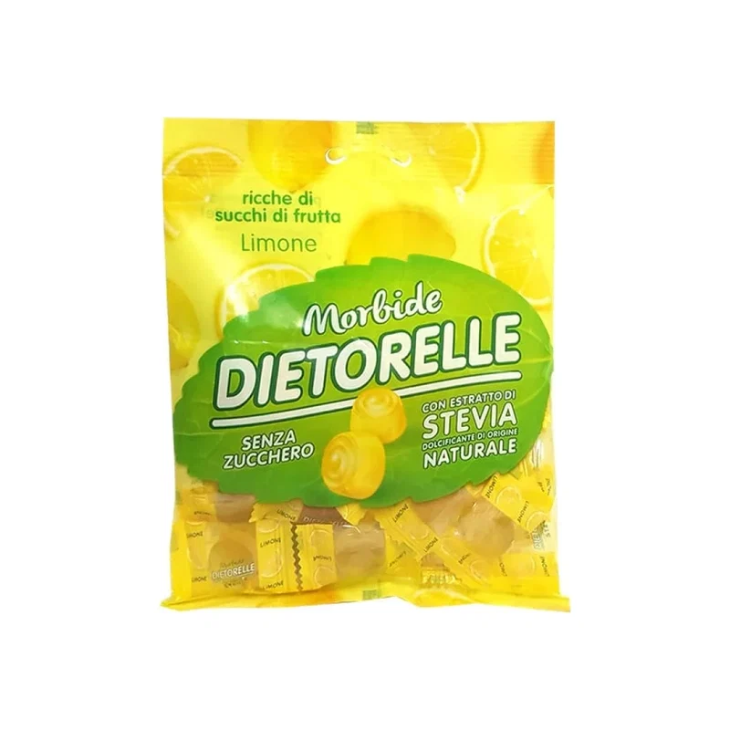 Dietorella Lemon Gummy Candies 70g x 24 1 Dietorella Lemon Gummy Candies 70g x 24