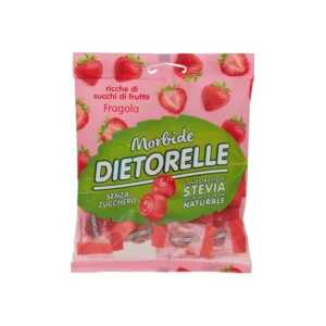 Dietorella Strawberry Gummy Candies 70g x 24