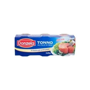 Donzela Tuna In Sunflower Oil 80Gx3 x 8