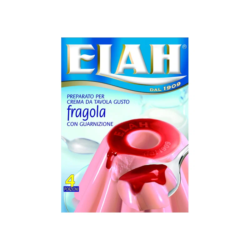 elah strawberry pudding 95g x 10 190666 PickingCherry.com