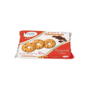 Fazzi Rustichelle Chocolate Chip Biscuits 250g x 12