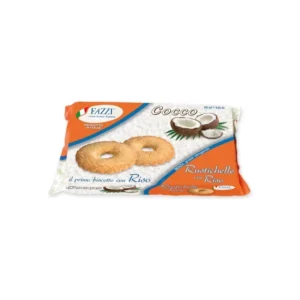 Fazzi Rustichelle Coconut Biscuits 250g x 12