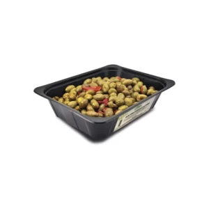 Ficacci Pitted Green Olives Tin 28/32 4.3kg x 3