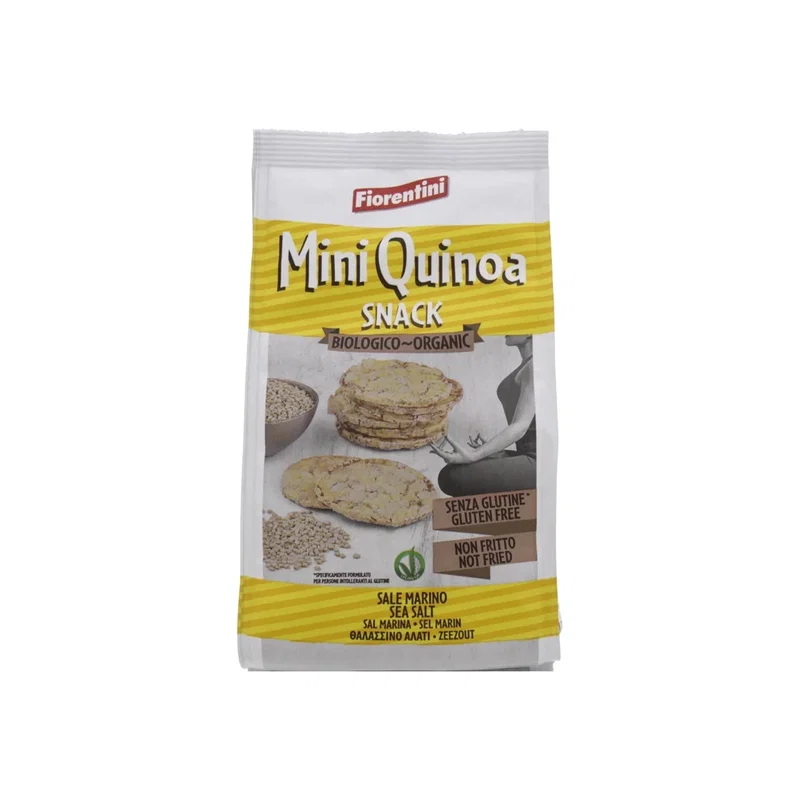 Fiorentini Organic Mini Quinoa Gluten Free Snacks 50g x 16 10 fiorentini organic mini quinoa gluten free snacks 50g x 16 155112 PickingCherry.com