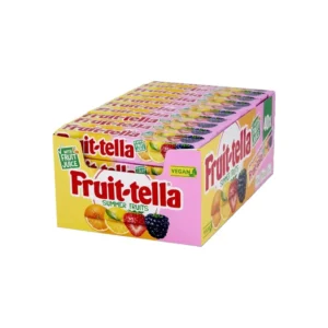 Fruittella Assorted Fruit Candies Stick 40g x 20