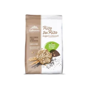 Galbusera Riso Su Riso Venere Rice Crackers 200g x 12