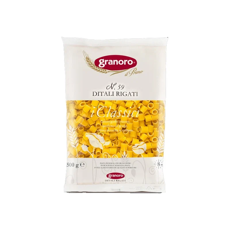 Granoro Ditali Rigati Pasta Sem.59 500g x 24 1 Granoro Ditali Rigati Pasta Sem.59 500g x 24