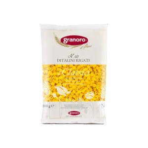 Granoro Ditalini Rigati Pasta Sem.60 500g x 24