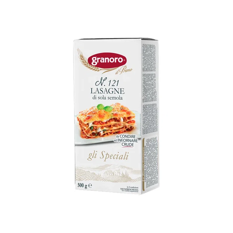 Granoro Lasagne Pasta Sem.121 500g x 12 1 Granoro Lasagne Pasta Sem.121 500g x 12